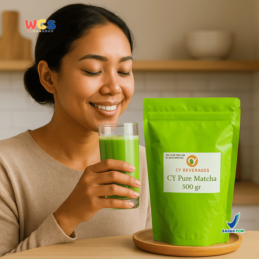 CY Pure Matcha 500g – Serbuk Teh Hijau Premium untuk Gaya Hidup Sehat