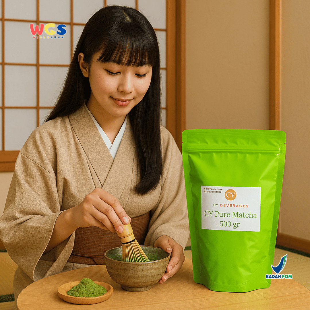 CY Pure Matcha 500g – Serbuk Teh Hijau Premium untuk Gaya Hidup Sehat