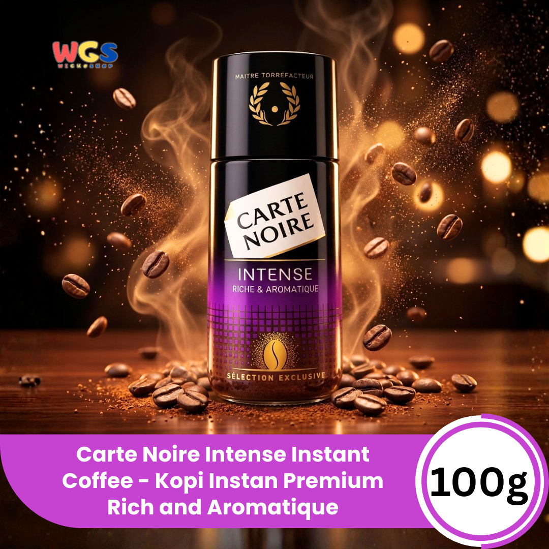 Carte Noire Intense Instant Coffee 100g - Kopi Instan Premium Rich and Aromatique