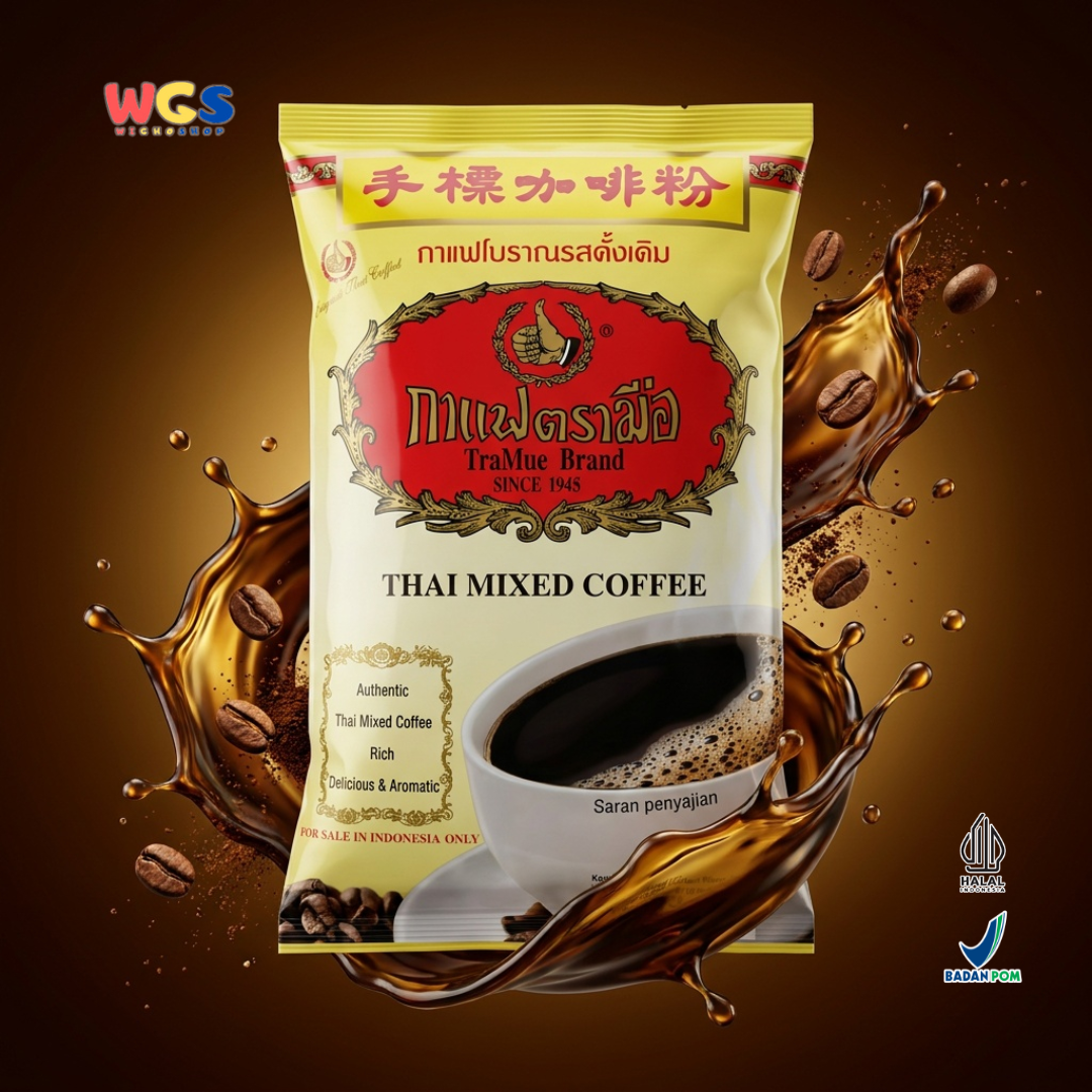 ChaTraMue Thai Mixed Coffee 1kg - Bubuk Kopi Thailand Halal untuk Es Kopi, Kopi Susu & Cafe