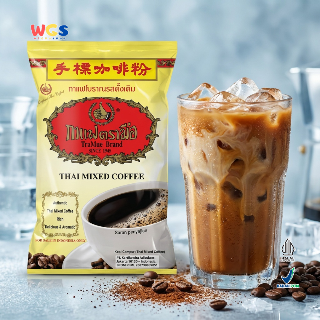 ChaTraMue Thai Mixed Coffee 1kg - Bubuk Kopi Thailand Halal untuk Es Kopi, Kopi Susu & Cafe