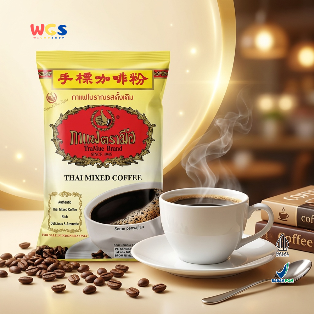 ChaTraMue Thai Mixed Coffee 1kg - Bubuk Kopi Thailand Halal untuk Es Kopi, Kopi Susu & Cafe