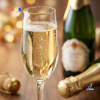Charles du Lac Monseigneur Sparkling White Grape Drink 750ml - Minuman Sparkling Anggur Putih Non Alkohol