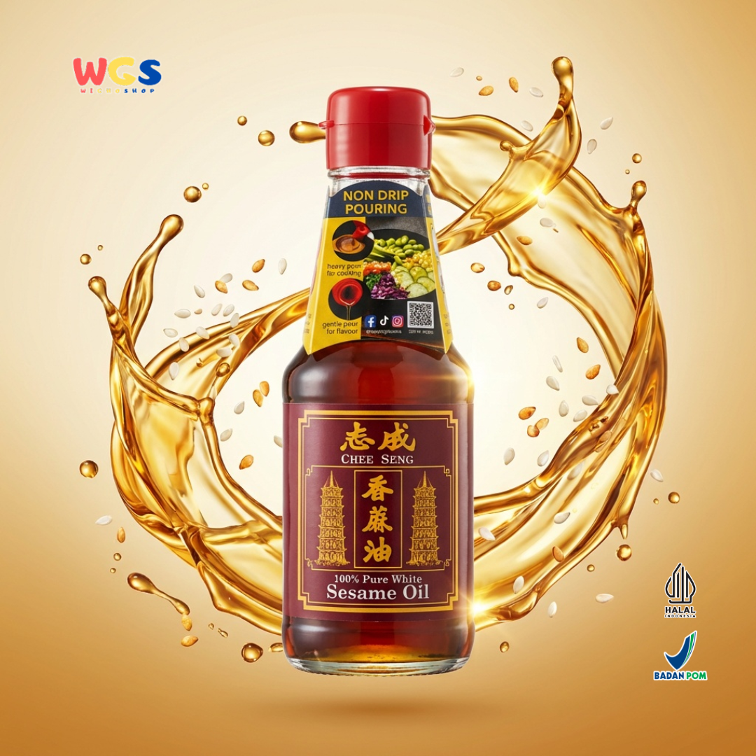 Pagoda Chee Seng Sesame Oil 100% Pure White Sesame Oil 160 ml