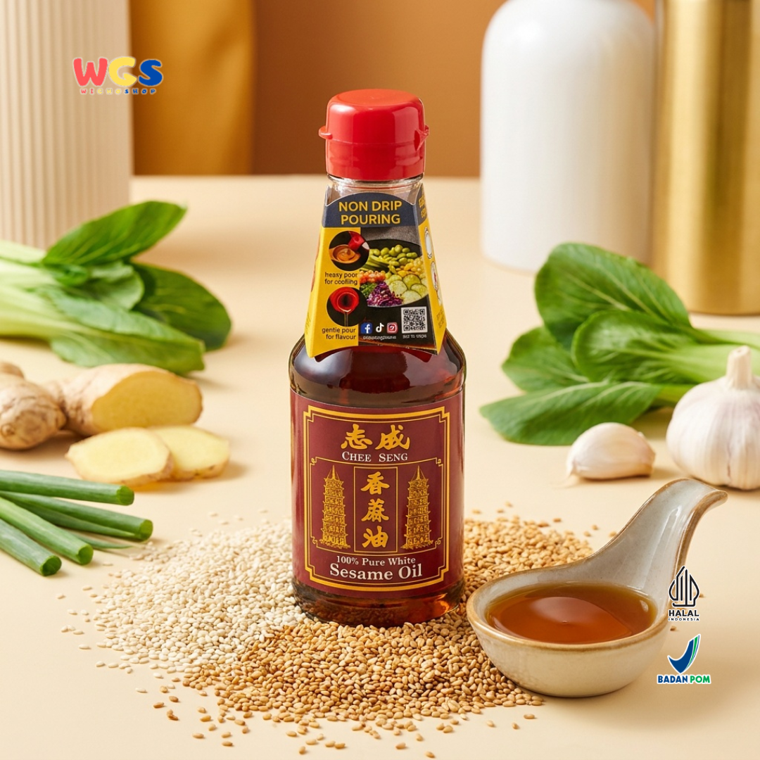 Pagoda Chee Seng Sesame Oil 100% Pure White Sesame Oil 160 ml