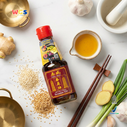 Pagoda Chee Seng Sesame Oil 100% Pure White Sesame Oil 160 ml