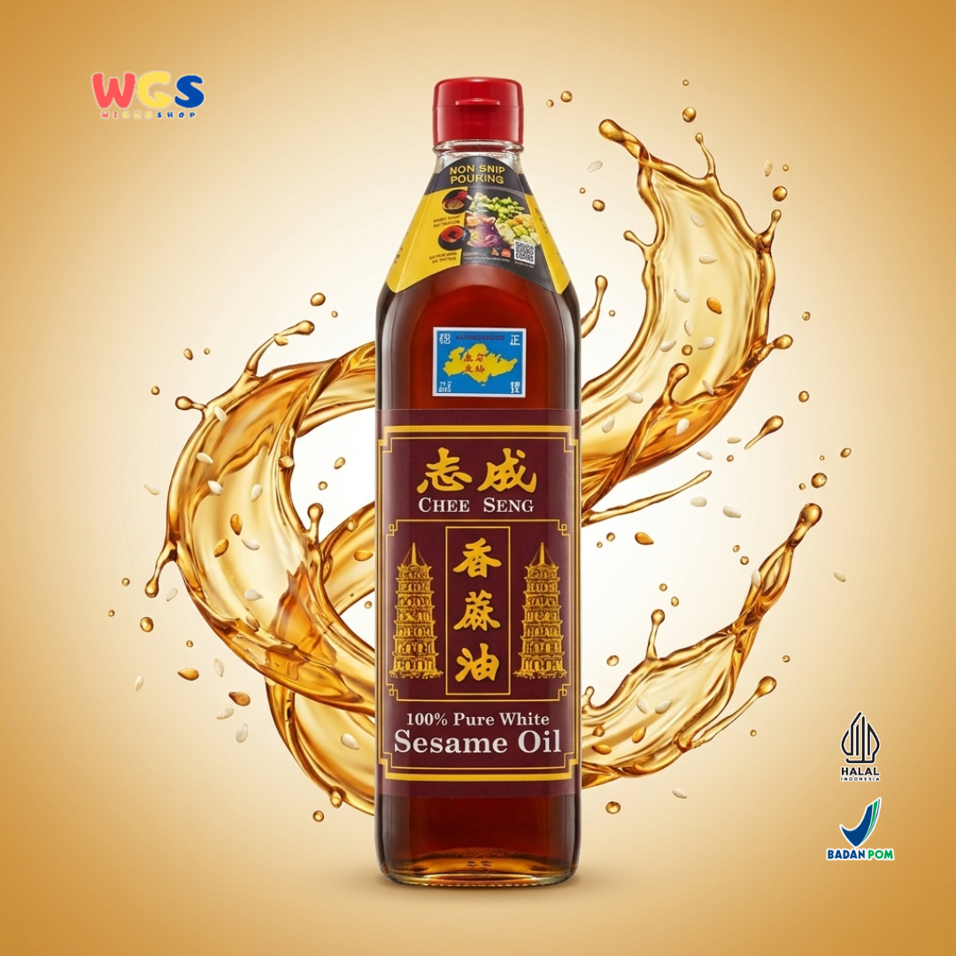 Pagoda Chee Seng Sesame Oil 100% Pure White Sesame Oil 750 ml