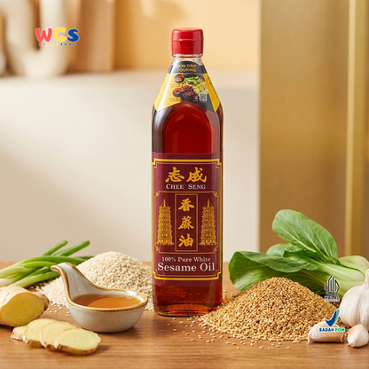 Pagoda Chee Seng Sesame Oil 100% Pure White Sesame Oil 750 ml