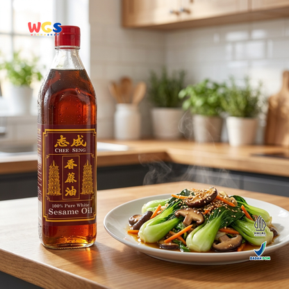 Pagoda Chee Seng Sesame Oil 100% Pure White Sesame Oil 750 ml