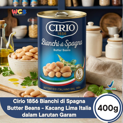 Cirio Bianchi di Spagna Butter Beans - Lima Beans