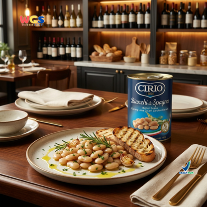 Cirio Bianchi di Spagna Butter Beans - Lima Beans
