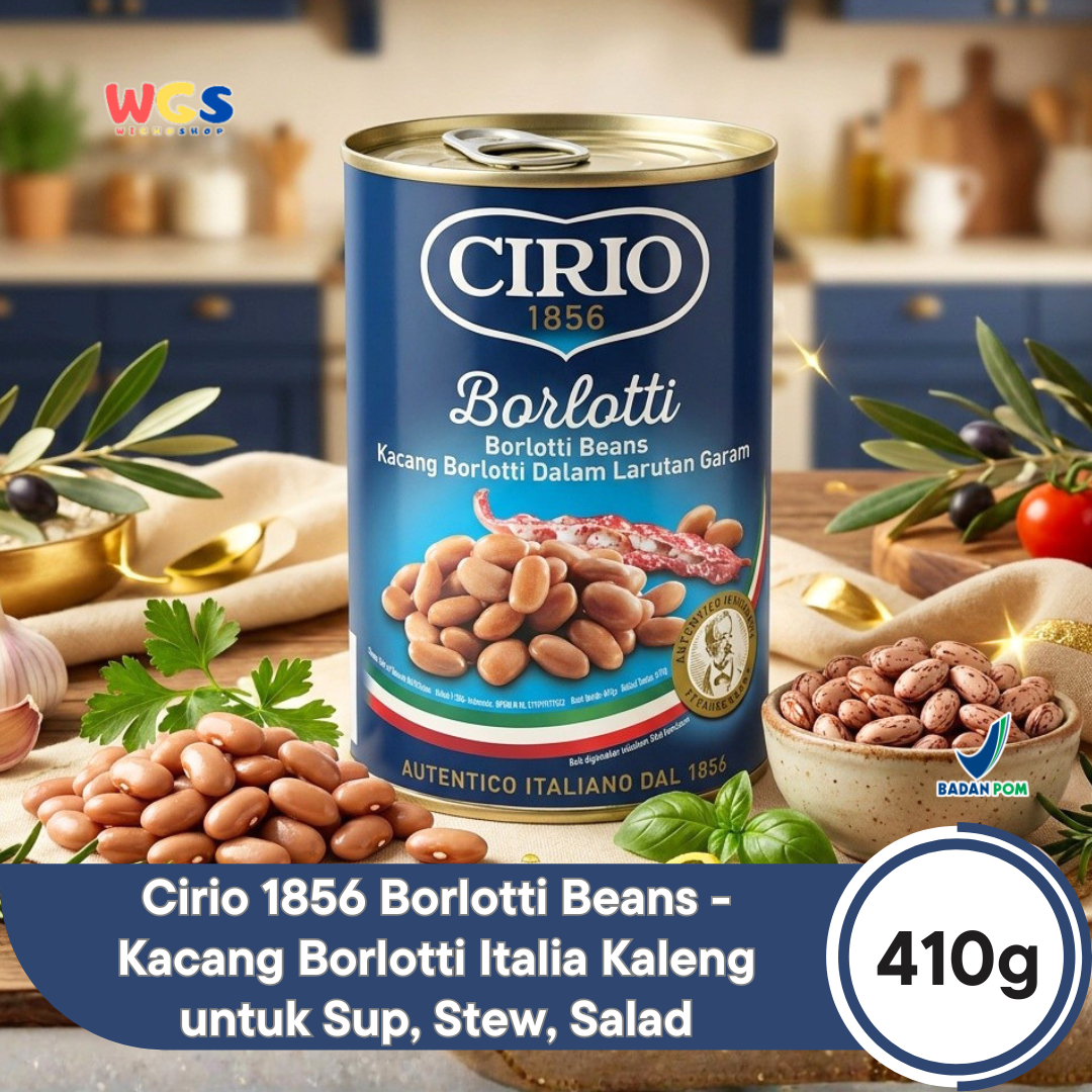 Cirio Borlotti Beans 410 gr - Borlotti Beans