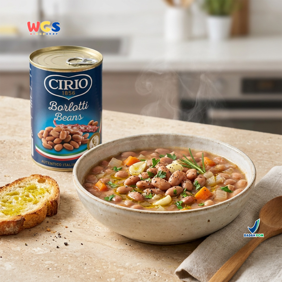 Cirio Borlotti Beans 410 gr - Borlotti Beans