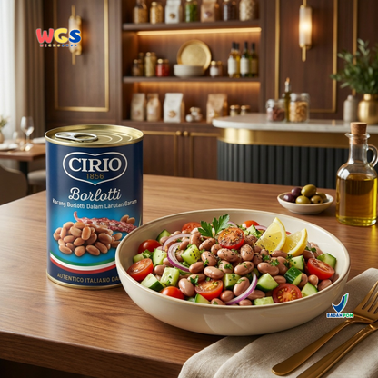 Cirio Borlotti Beans 410 gr - Borlotti Beans