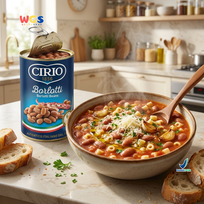 Cirio Borlotti Beans 410 gr - Borlotti Beans