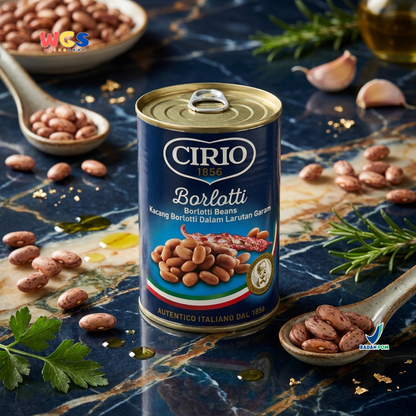 Cirio Borlotti Beans 410 gr - Borlotti Beans