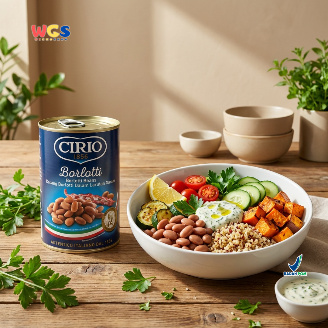 Cirio Borlotti Beans 410 gr - Borlotti Beans