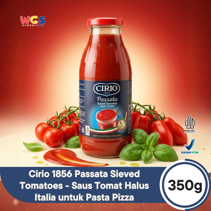 Cirio Passata Steved Tomatoes 350 gr - Tomato Sauce