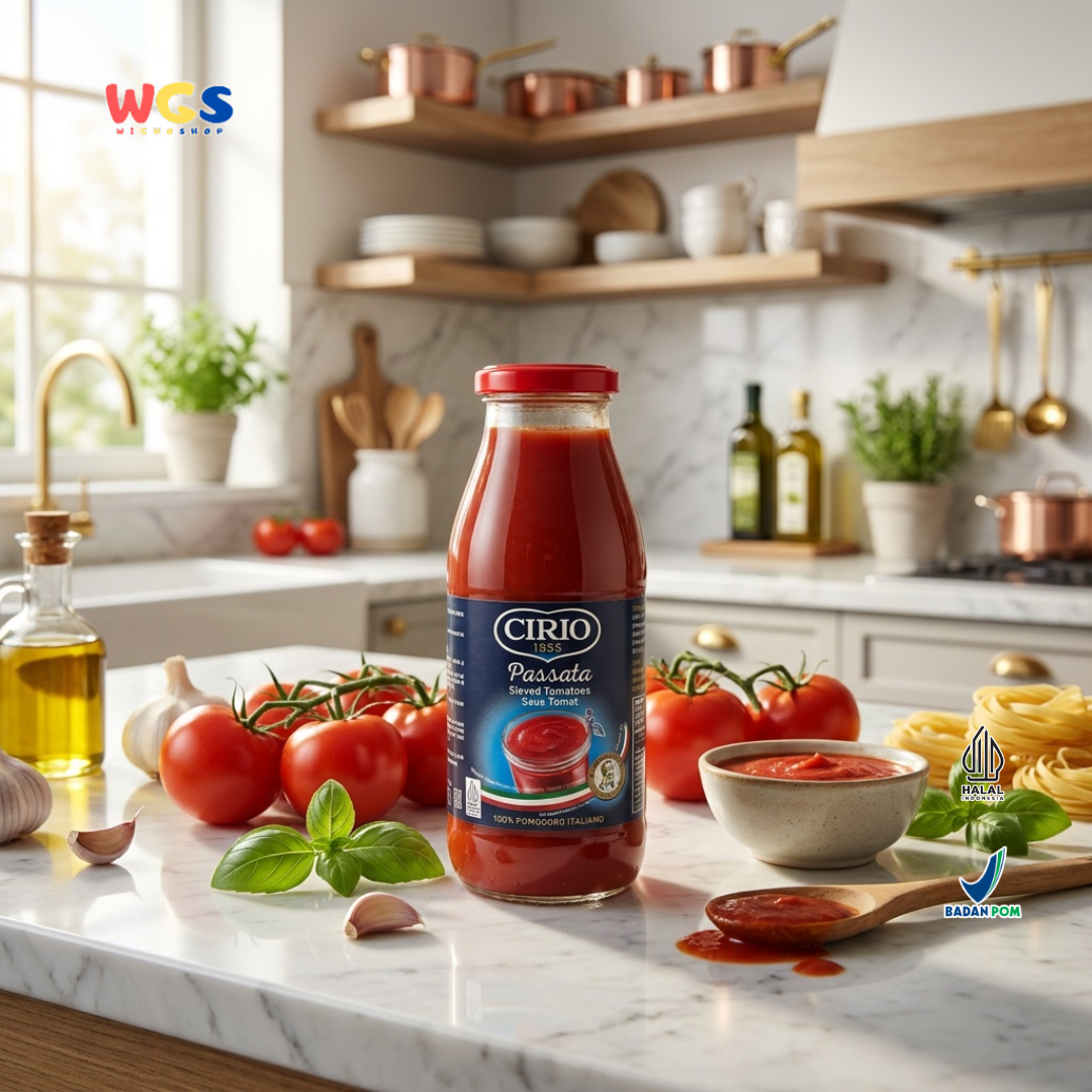 Cirio Passata Steved Tomatoes 350 gr - Tomato Sauce
