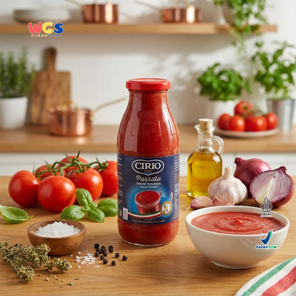 Cirio Passata Steved Tomatoes 350 gr - Tomato Sauce
