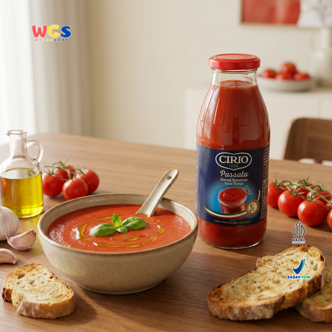 Cirio Passata Steved Tomatoes 350 gr - Tomato Sauce