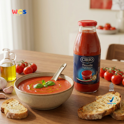 Cirio Passata Steved Tomatoes 350 gr - Tomato Sauce