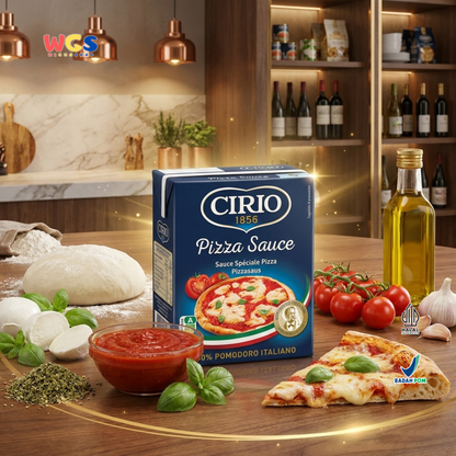 Cirio 1856 Pizza Sauce 390g - Saus Pizza Tomat Italia Ready to Use untuk Pizza Pasta