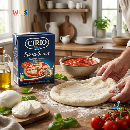 Cirio 1856 Pizza Sauce 390g - Saus Pizza Tomat Italia Ready to Use untuk Pizza Pasta