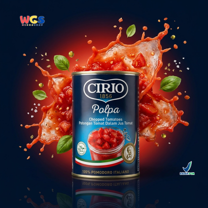 Cirio Polpa Chopped Tomatoes 400 gr - Chopped Tomatoes
