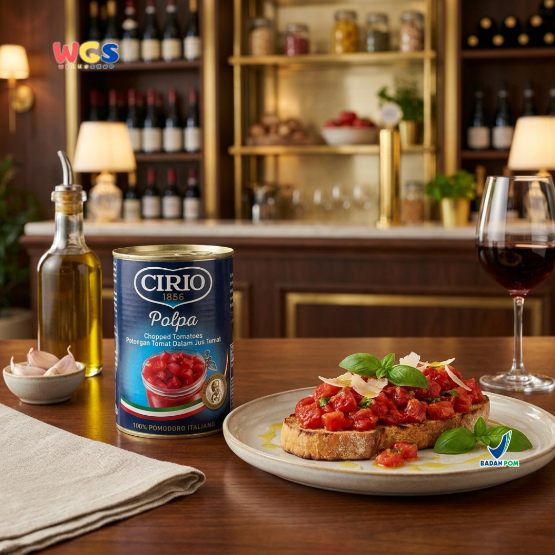 Cirio Polpa Chopped Tomatoes 400 gr - Chopped Tomatoes