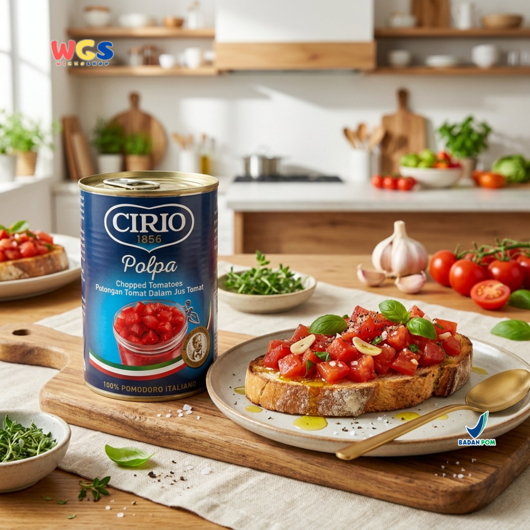 Cirio Polpa Chopped Tomatoes 400 gr - Chopped Tomatoes