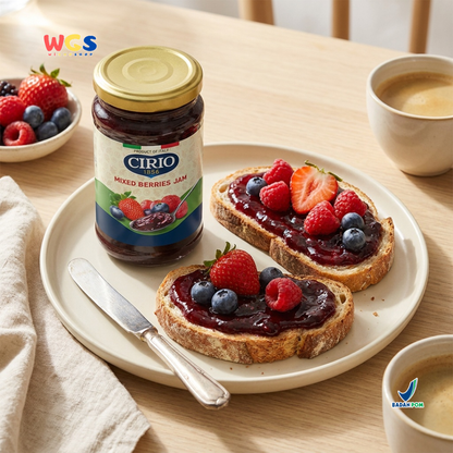 CIRIO Mixed Berries Jam 280g - Mixed Berry Jam