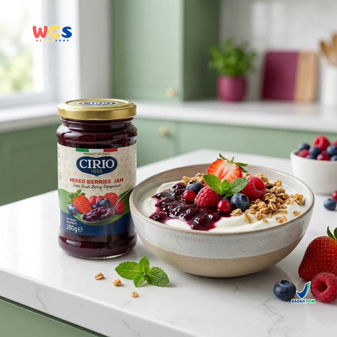 CIRIO Mixed Berries Jam 280g - Mixed Berry Jam