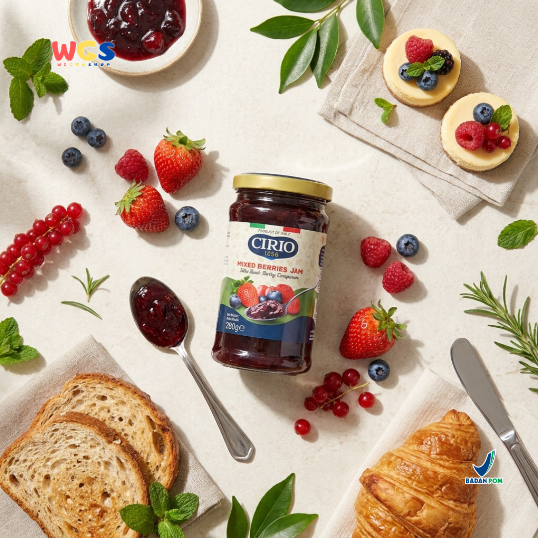 CIRIO Mixed Berries Jam 280g - Mixed Berry Jam