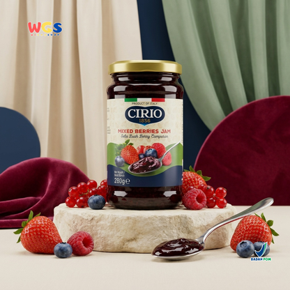CIRIO Mixed Berries Jam 280g - Mixed Berry Jam