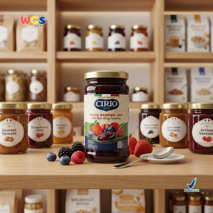 CIRIO Mixed Berries Jam 280g - Mixed Berry Jam