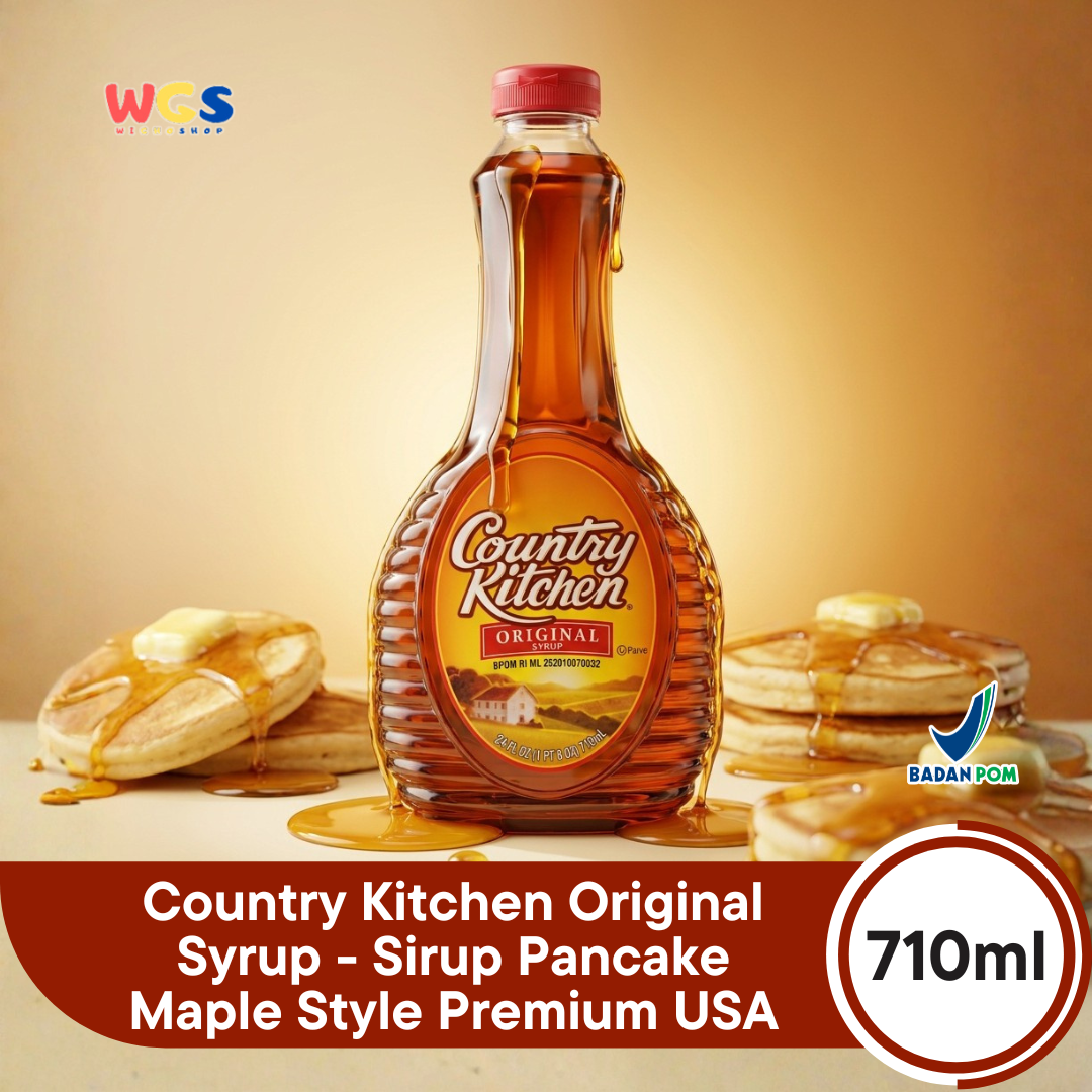 Country Kitchen Original Syrup 710ml - Sirup Pancake Waffle & Dessert USA