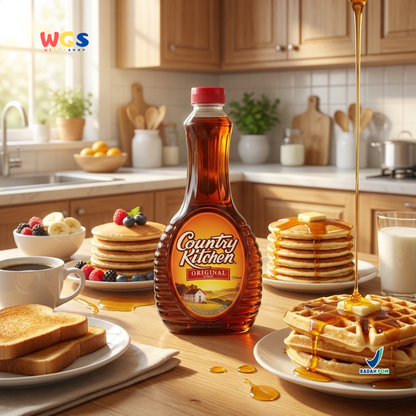 Country Kitchen Original Syrup 710ml - Sirup Pancake Waffle & Dessert USA