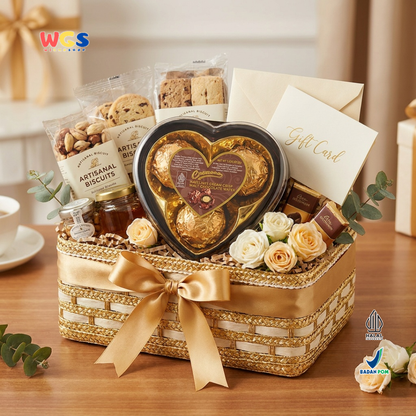 Cremona Hazelnut Cream Crisp Malt Chocolate Wafer 37.5g - Cokelat Love Hati Isi 3 Kado
