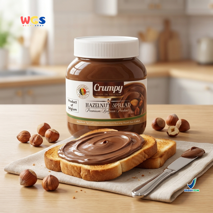 Crumpy Hazelnut Spread 400g - Chocolate Peanut Butter