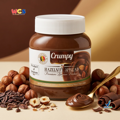 Crumpy Hazelnut Spread 400g - Chocolate Peanut Butter
