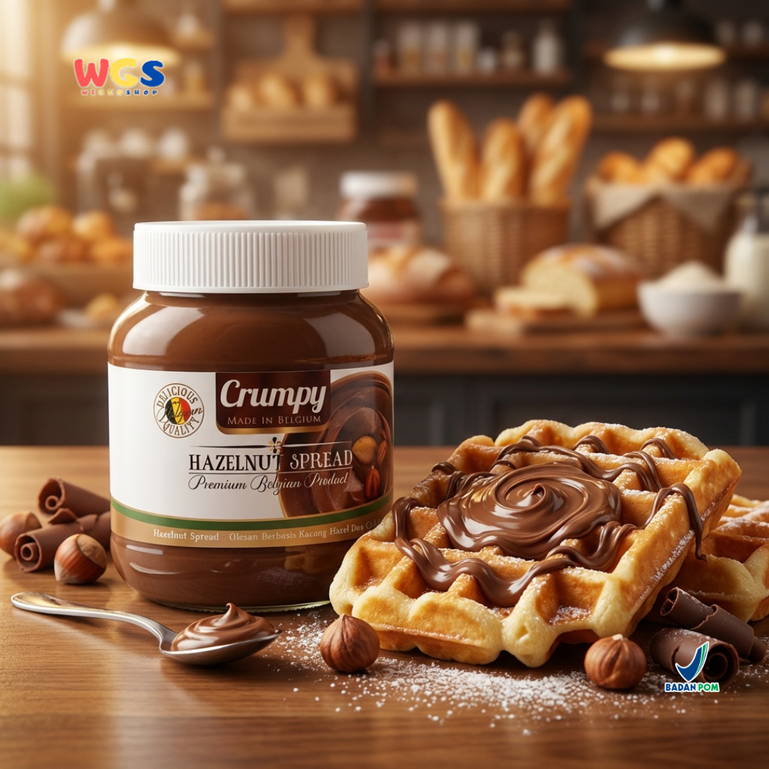Crumpy Hazelnut Spread 400g - Chocolate Peanut Butter