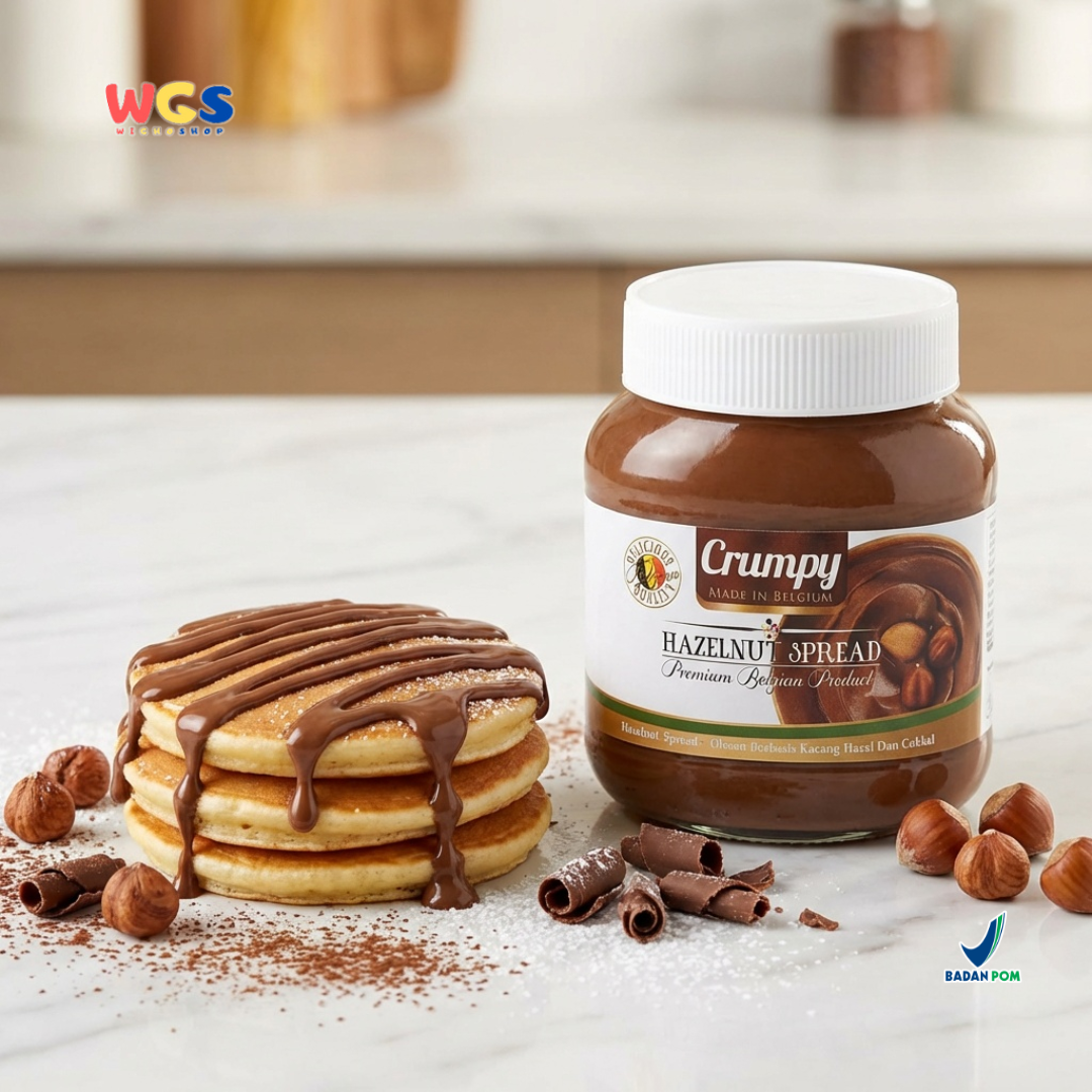 Crumpy Hazelnut Spread 400g - Chocolate Peanut Butter