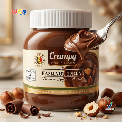 Crumpy Hazelnut Spread 400g - Chocolate Peanut Butter