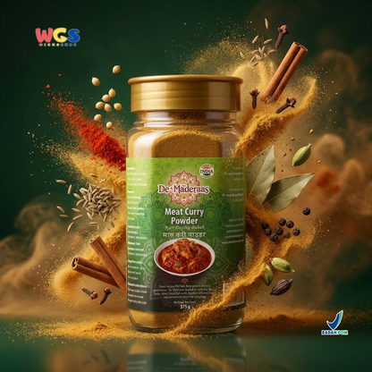 De Maderaas Meat Curry Powder 375g - Meat Curry Powder