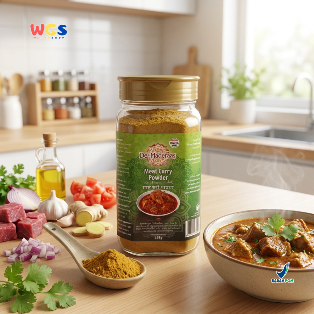 De Maderaas Meat Curry Powder 375g - Meat Curry Powder