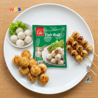 Edo Fish Ball Frozen Food Fish Balls 250g - Halal