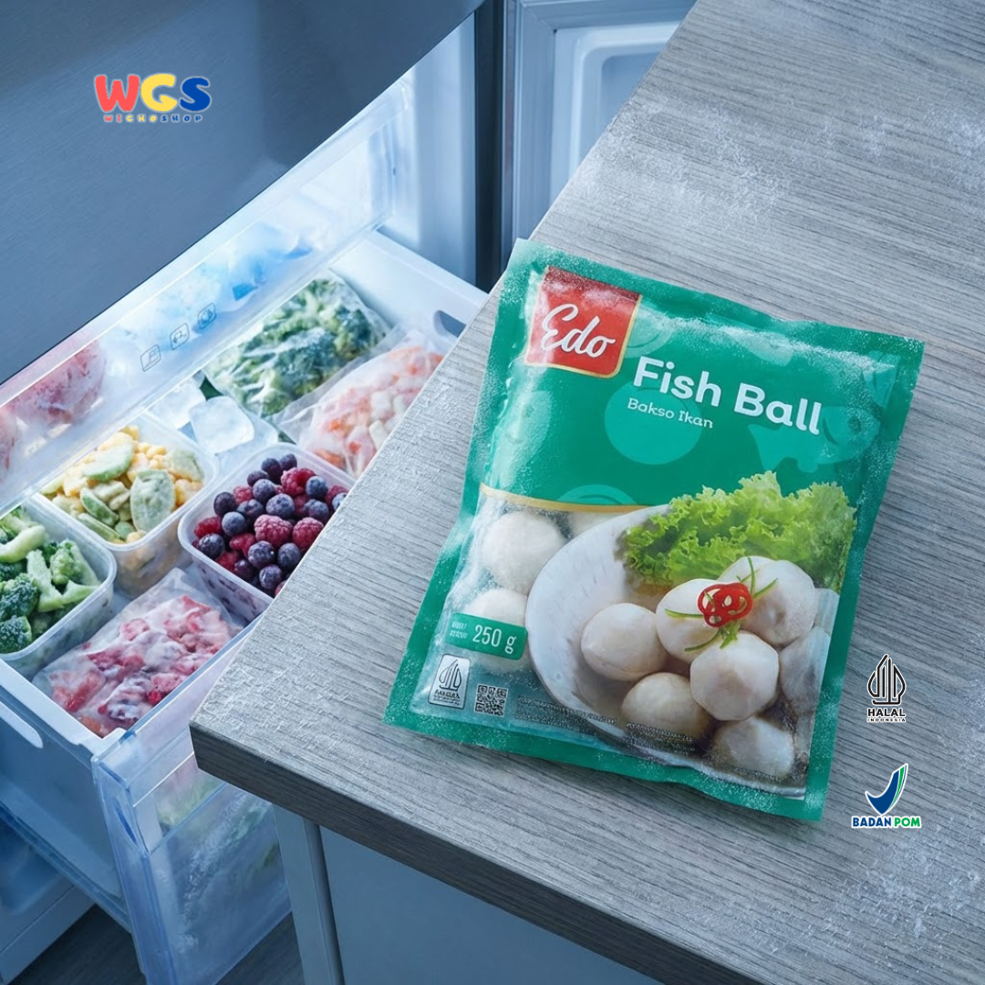 Edo Fish Ball Frozen Food Fish Balls 250g - Halal