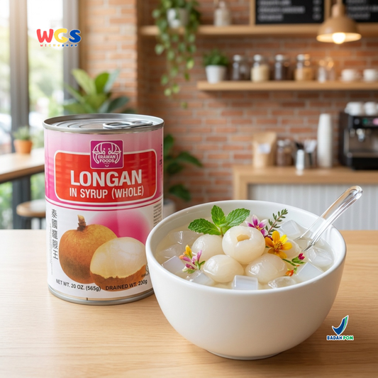 Erawan Longan in Syrup 565g - Canned Longan, Sweet &amp; Fresh