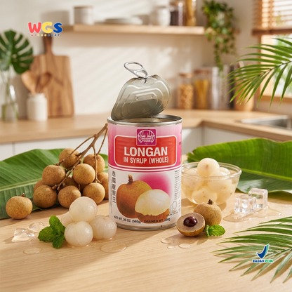 Erawan Longan in Syrup 565g - Canned Longan, Sweet &amp; Fresh